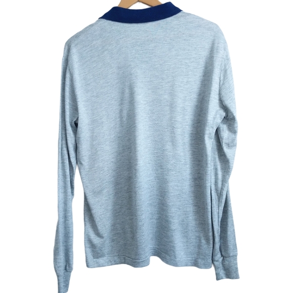 Vintage Longsleeve Polo Shirt - Picture 3 of 9